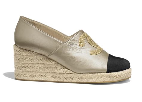 wedges chanel|where to buy Chanel espadrilles.